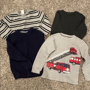 Boys Long Sleeve Shirt Bundle
